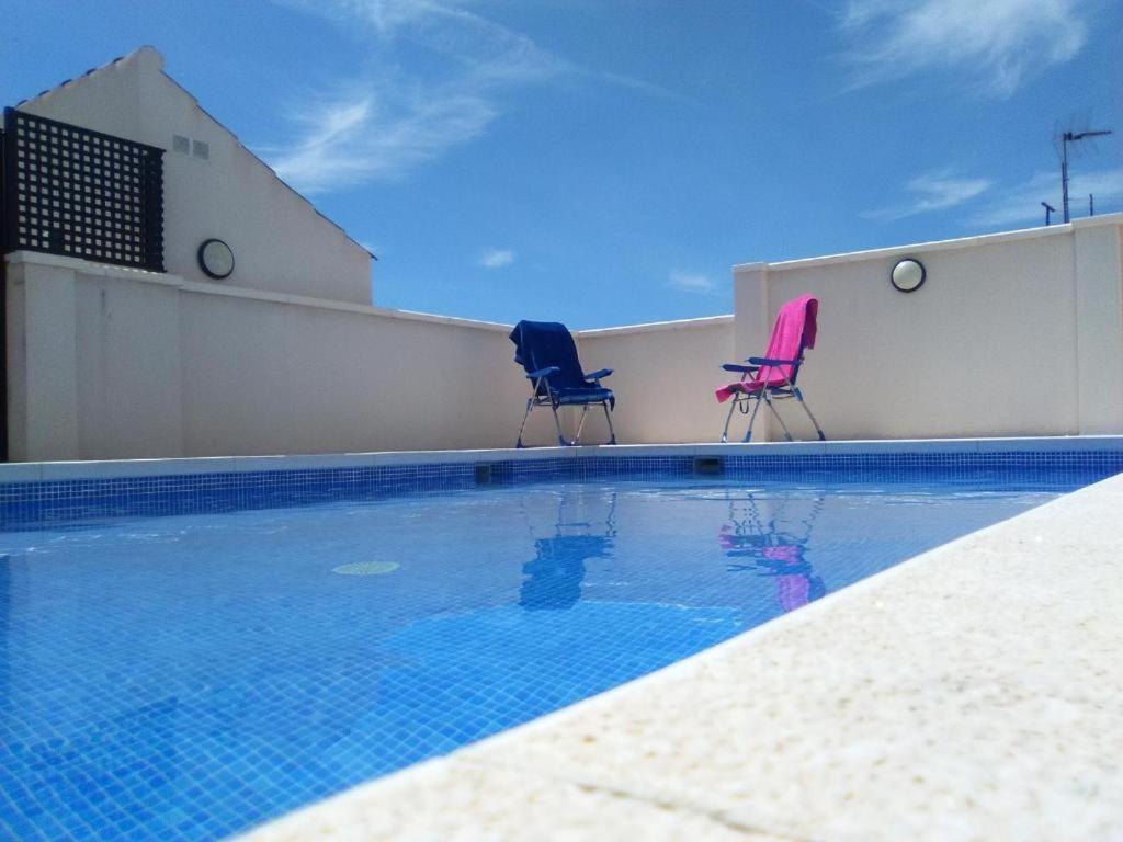 Quiet Apartment In The Heart Of Malaga Pool & Free Parking מראה חיצוני תמונה