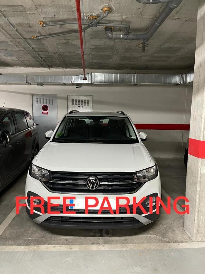 Quiet Apartment In The Heart Of Malaga Pool & Free Parking מראה חיצוני תמונה